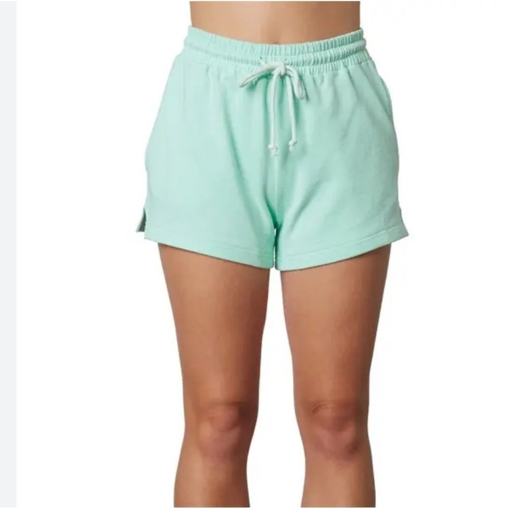 Nia Anthropologie Light Mint Drawstring Lounge Shorts size small new with tags